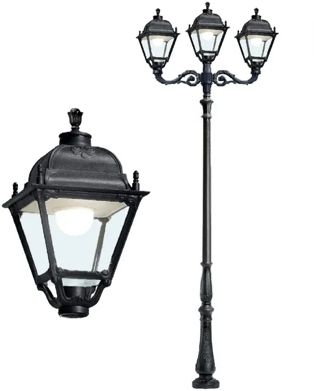 Наземный фонарь Simon U33.205.M21.AXH27 Fumagalli