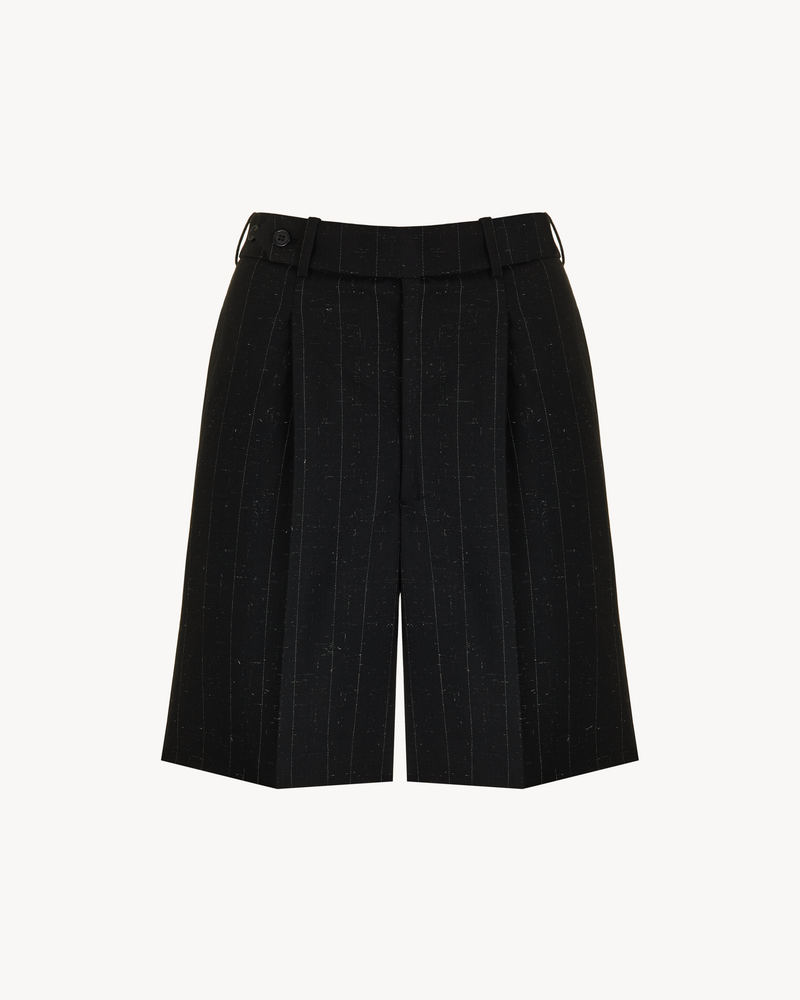 "Runaway" striped shorts