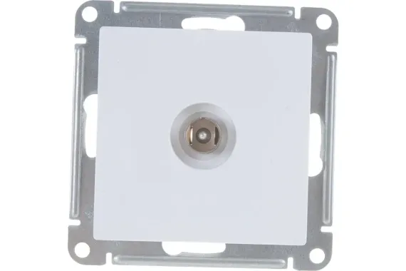 Розетка TV Systeme Electric ATLASDESIGN белая 37218