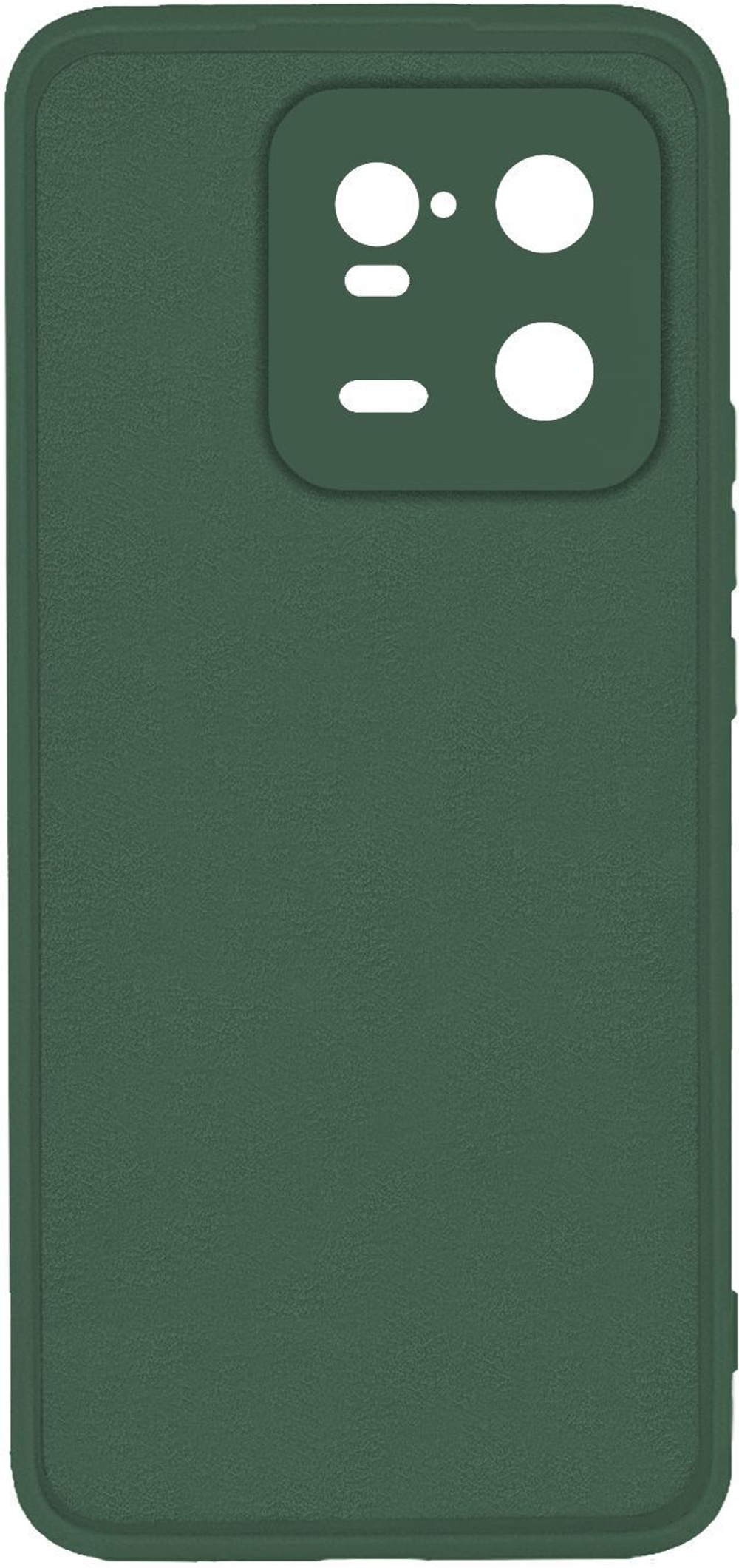 Мягкий Soft Touch чехол из силикона для XIAOMI 13 PRO с бархатной подкладкой