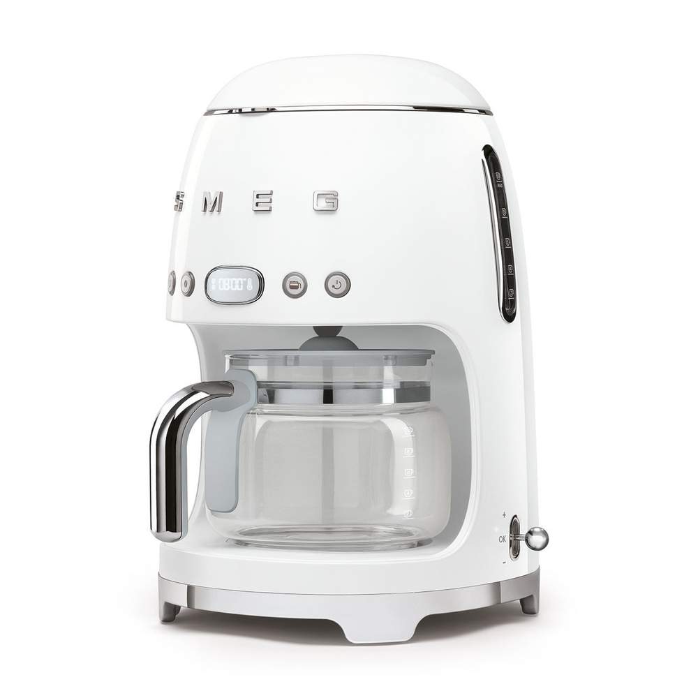 Кофеварка капельная Smeg Стиль 50-х годов белая