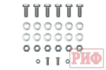 Площадка под лебёдку в штатный бампер Nissan Patrol Y62 2010+ РИФ