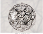 Pendant design lamp  Etch Web by Tom Dixon (Gold)