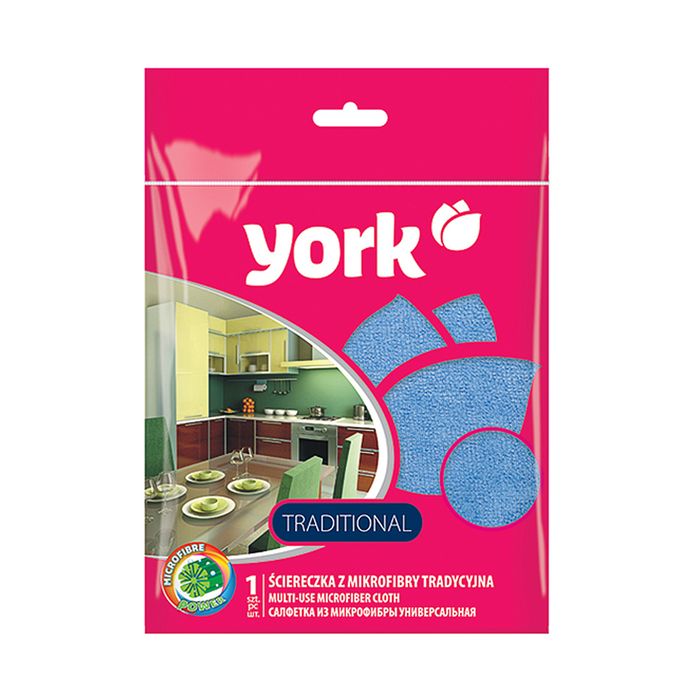 Салфетка традиционная YORK микрофибра