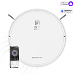 Робот-пылесос POLARIS PVCR 1050 WI-FI IQ Home Aqua белый