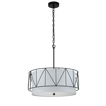 Подвесной светильник 3*E27 V000272 13016/3P Black черный Charme Indigo