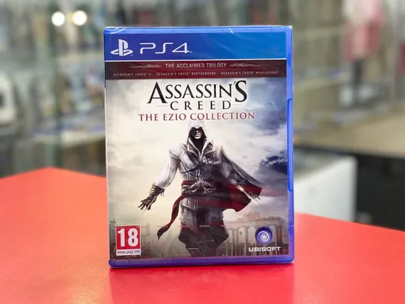 PS4 Assassin's Creed The Ezio Collection (Новый, Полностью на русском языке, CUSA-04893)