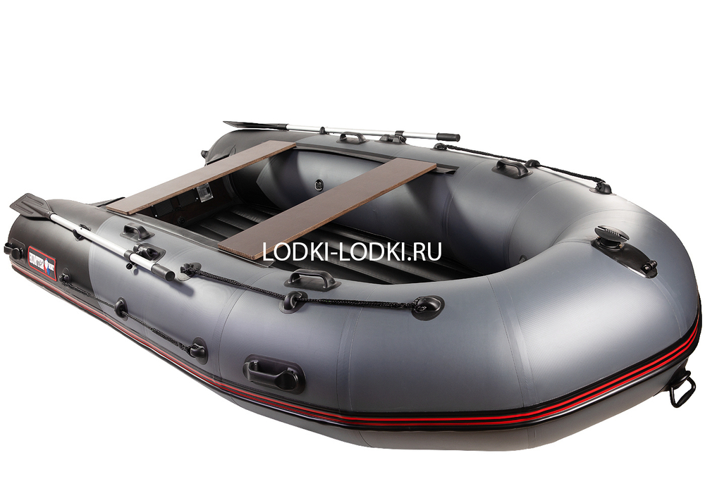 Хантер 350 ПРО графит-черный (Лодка ПВХ под мотор НДНД)