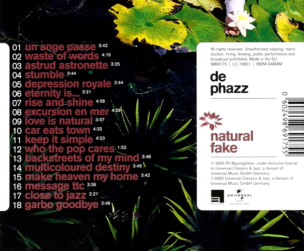 De-Phazz / Natural Fake (CD)