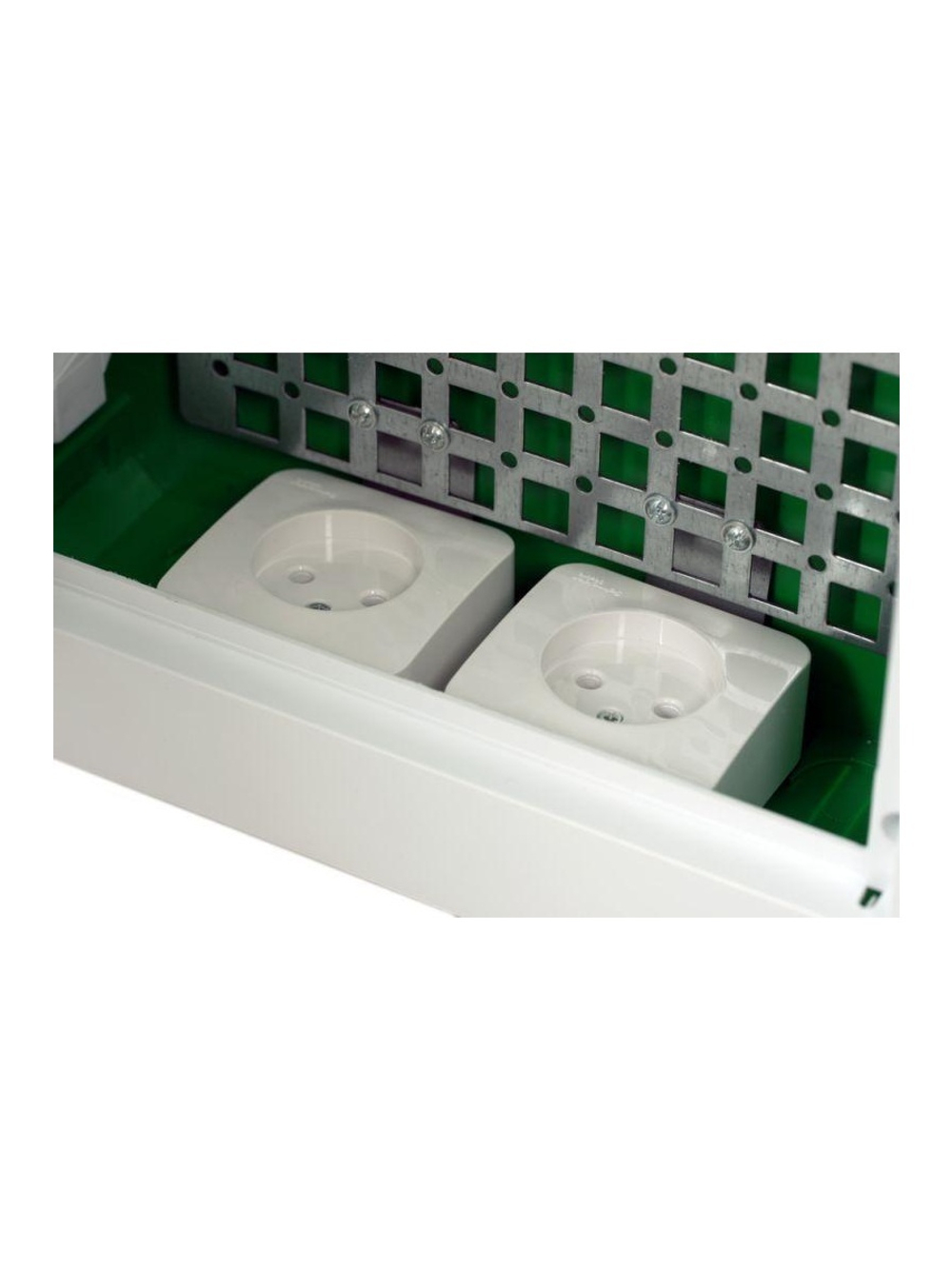 Корпус встраиваемый City9 Box IT 3 ряда 36мод. 2 розетки с прозр. дверцей SE EZ9E312S2FIT
