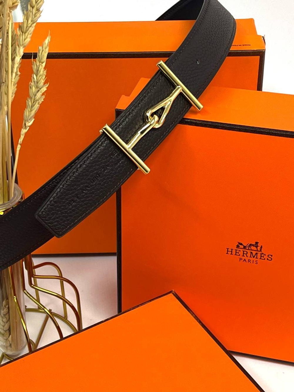 Двусторонний ремень Hermes