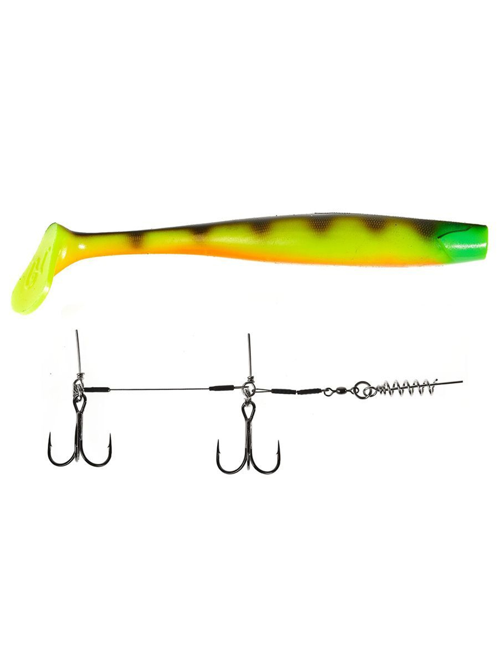 Виброхвост LJ 3D BBS Series KUBIRA SWIM SHAD 9,0in (22,86)/PG14 1 шт. в упак.+Stinger L