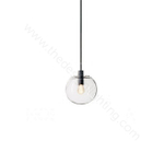 Pendant design lamp  SELENE by ClassiCon D20 (Black)