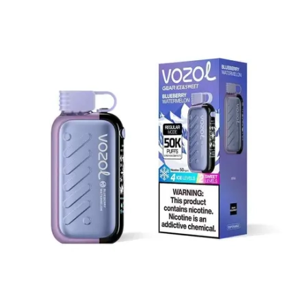 Vozol GEAR ICE & SWEET 50000 - Blueberry Watermelon (5% nic)