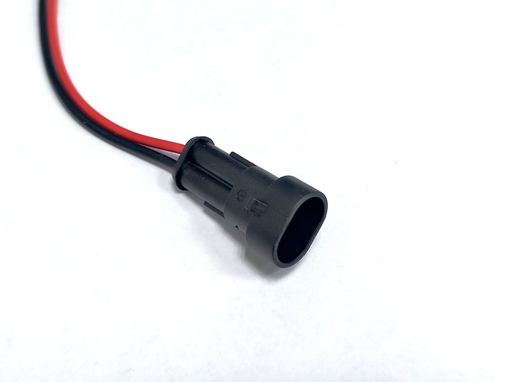 Разъем пластиковый 2 Pin (ПАПА)