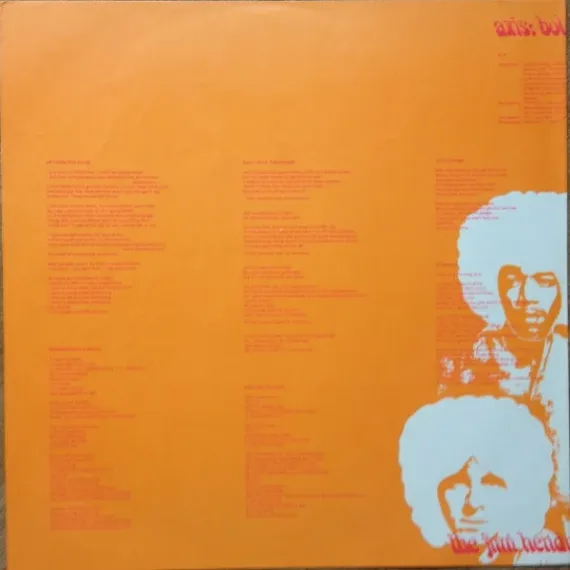 The Jimi Hendrix Experience - Axis: Bold As Love (Stereo Version) LP