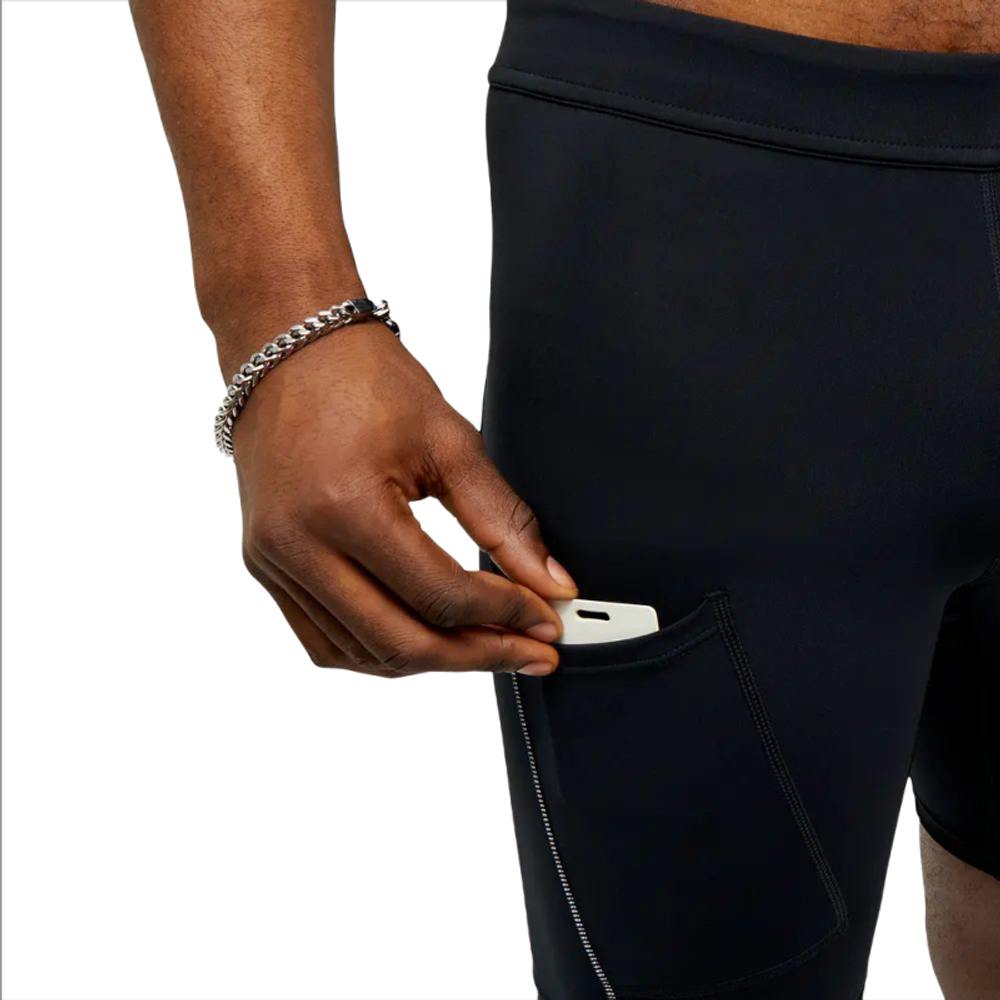 Мужские теннисные шорты New Balance Accelerate 8 Inch 1/2 Tight - black