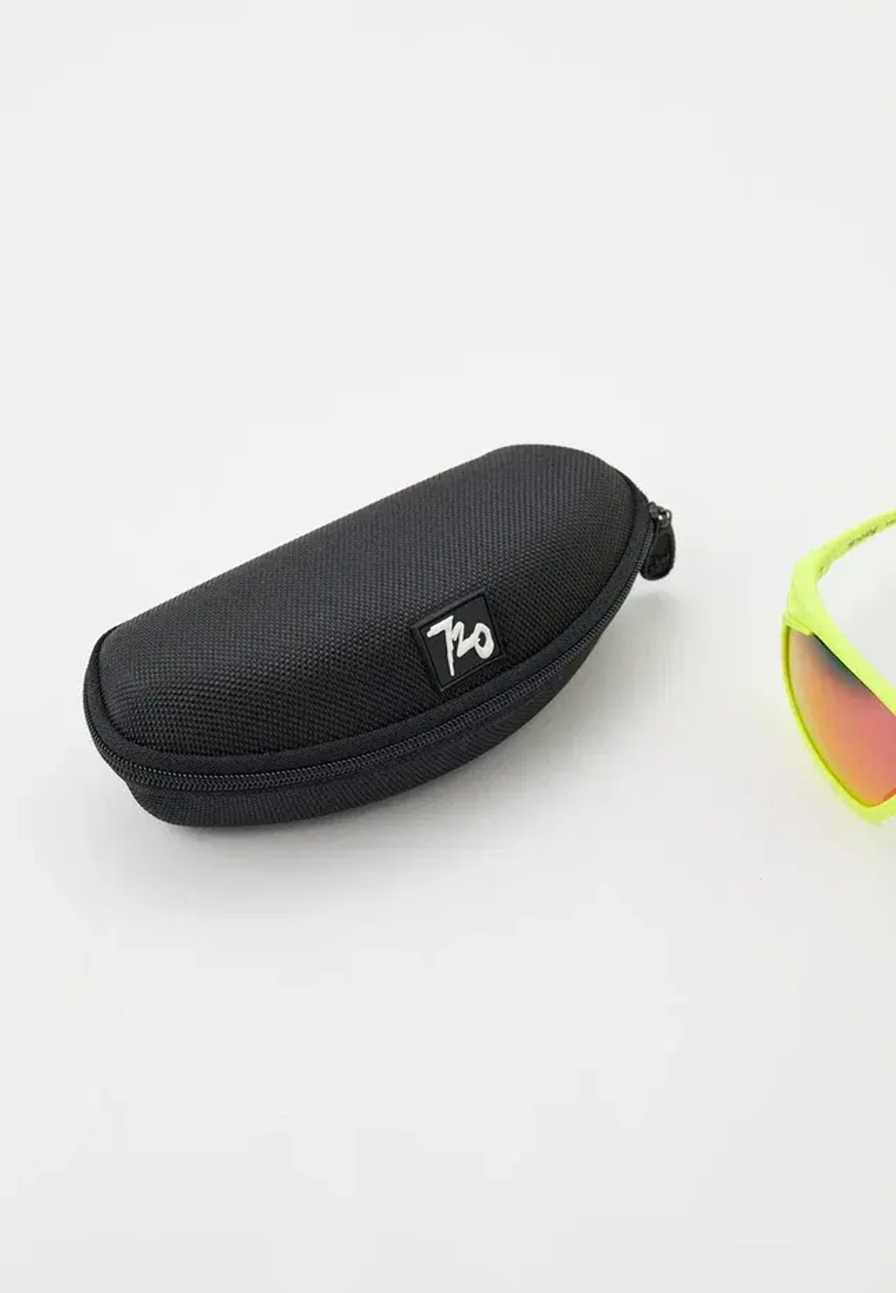 Спортивные очки с диоптриями 720armour Analog Pro / Matte Neon Yellow Green / Matte Neon Red Orange / Matte Neon Lime Green Gasket / Smoke Full Red Ti Lens