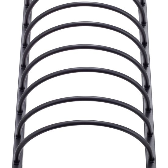 Сушилка для посуды Ofenbach NB 100400 (37,5х33х15 см) из алюминия с поддоном черная