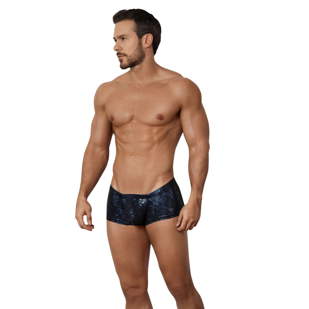 Темно-синие блестящие трусы-хипсы Cambodia Trunks (Размер: XL) (Цвет: темно-синий)