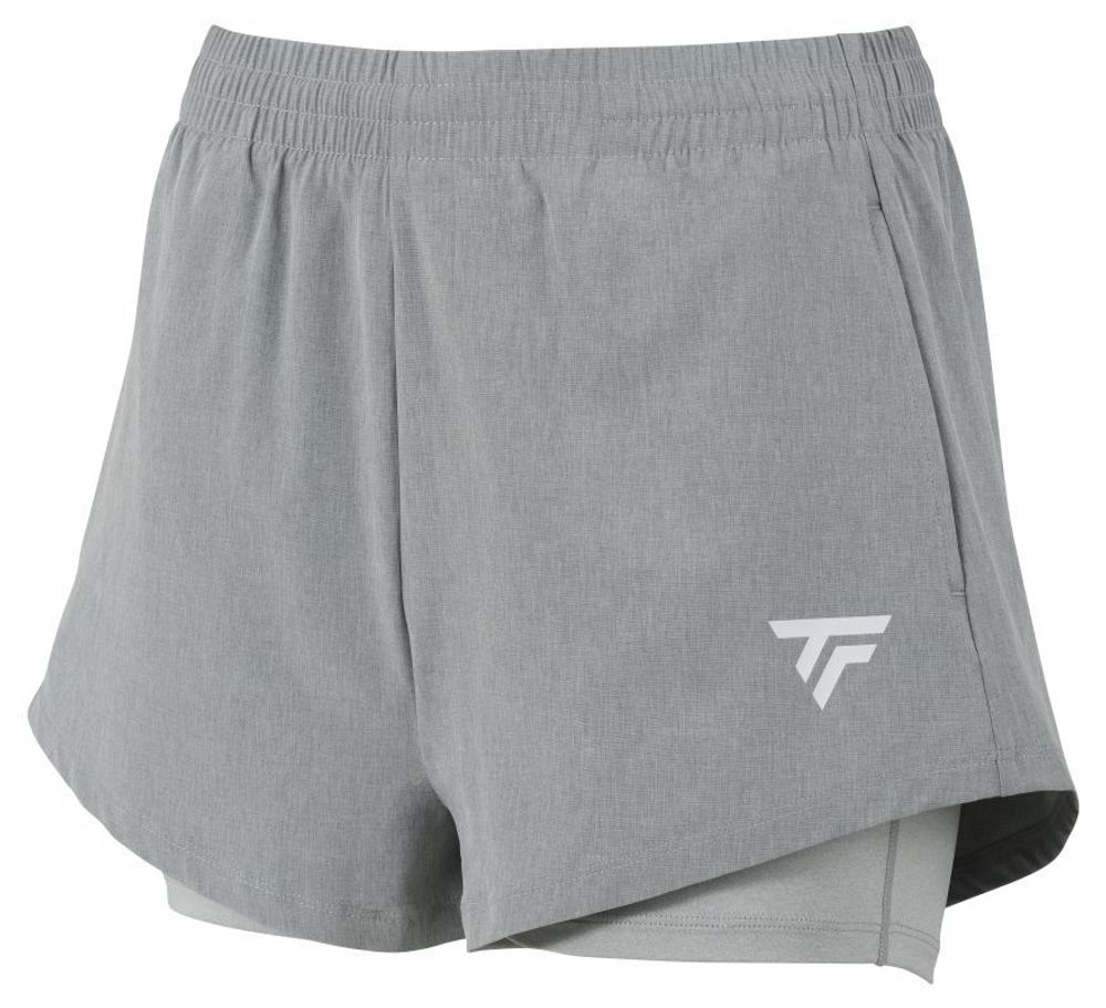 Женские Шорты теннисные Tecnifibre Team Short - silver