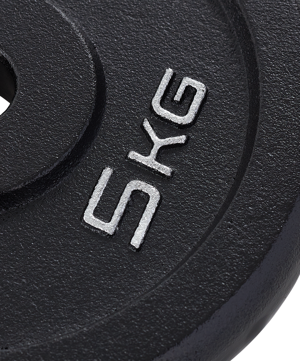 Диск чугунный STARFIT BB-204 d=26 мм, черный, 5 кг