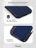 Чехол противоударный для iPhone 17 Pro Max / 18 Pro Max 6.9" Gurdini Clarity Case TPU Midnight Blue