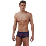 Мужские трусы-хипсы Doreanse Mesh Boxer (Размер: L) (Цвет: темно-синий)
