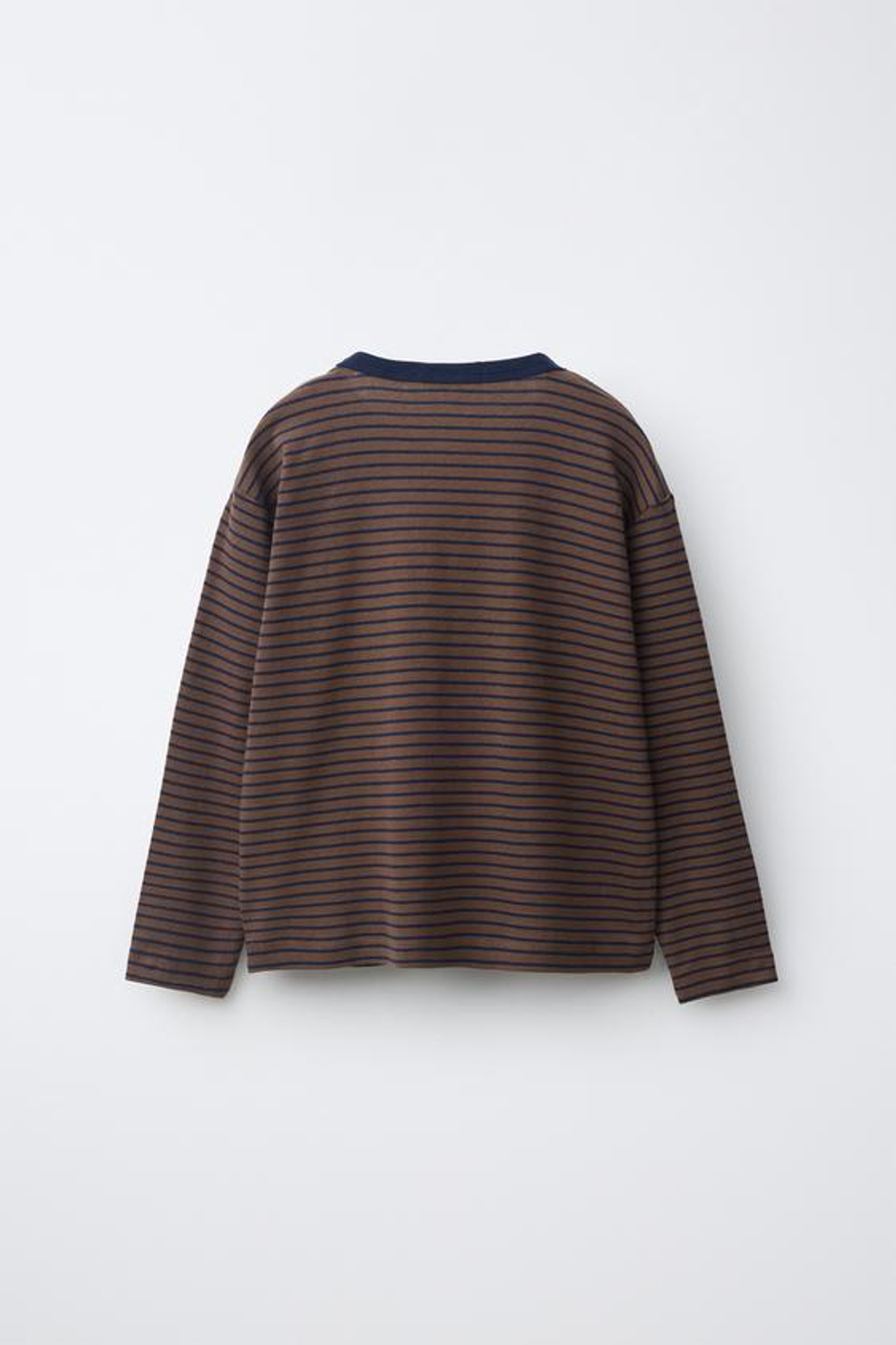 ZARA ПИЖАМА В ПОЛОСКУ, КОРИЧНЕВЫЙ