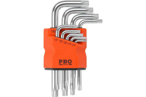Набор коротких ключей STARTUL PRO Torx T10H-T50H 9 предметов PRO-87209
