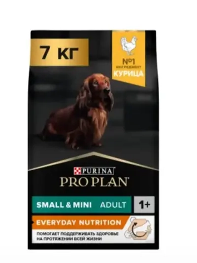 Pro Plan Small & Mini (Про план мини) сухой корм для взрослых собак миниатюрных и мелких пород с курицей и рисом - 7 кг