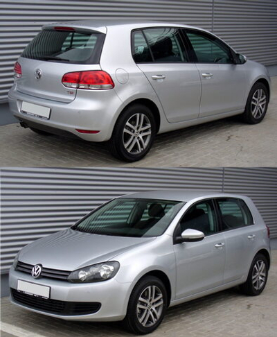 Ремкомплект крыла правый Volkswagen Golf 6 (Klokkerholm)