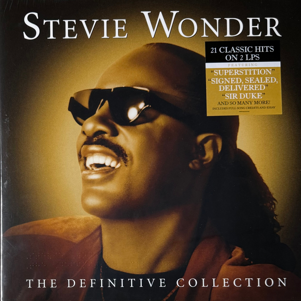Stevie Wonder ‎– The Definitive Collection 2LP (Голландия 2024г.)