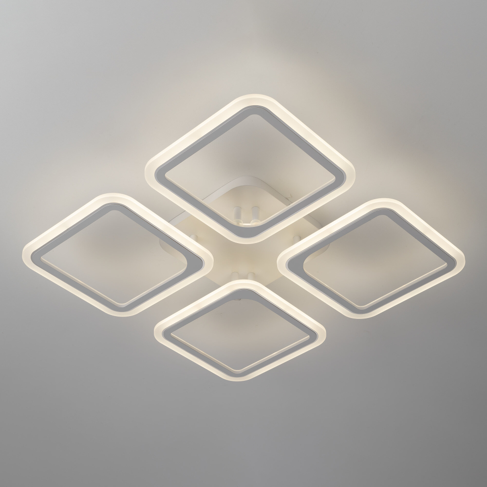 Citilux Марсель CL232140R LED Люстра с пультом Белая