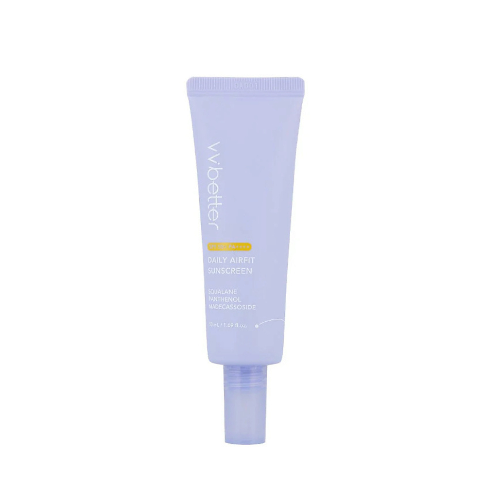 [VVBETTER] Солнцезащитный крем увлажняющий легкий DAILY AIRFIT SUNSCREEN SPF50+ PA++++, 50 мл