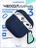 Чехол для Airpods 3 Gurdini силиконовый с карабином Темно Синий