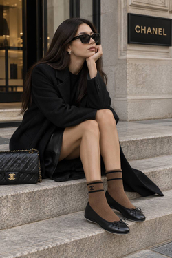 Ботинки балетки Chanel
