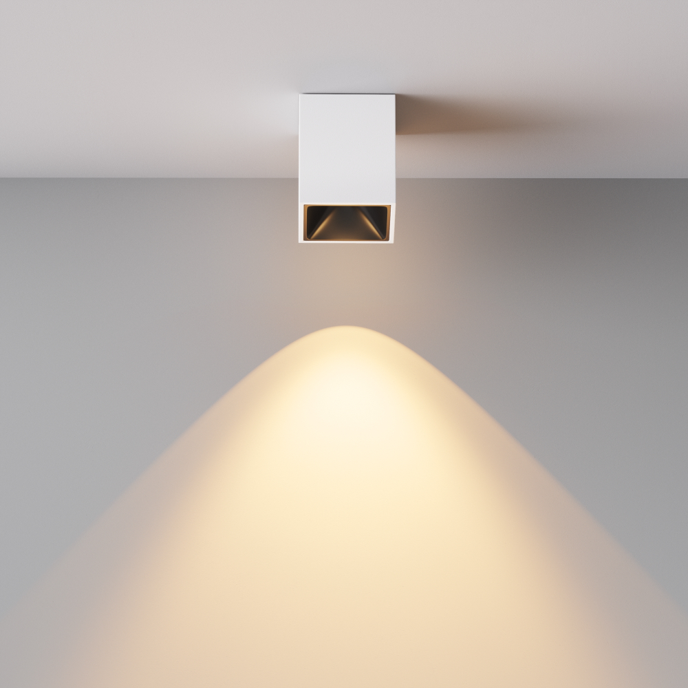 Накладной светодиодный светильник Maytoni Alfa LED C065CL-8W2.7K-SQ-WB