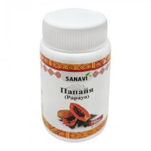 Таблетки Sanavi Папайя 60 шт