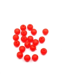 Бусина фидерная Soft Beads, PVC, круглая