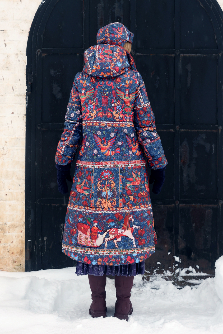 Пальто "Дамаск-23. Масленица"