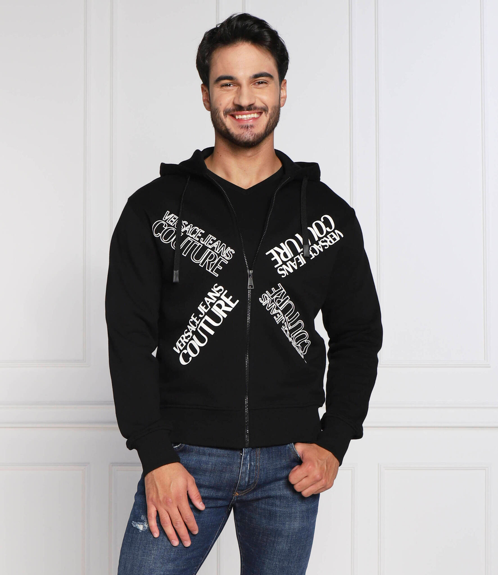 Худи Versace Jeans Couture - черный(73GAIT17CF00O)