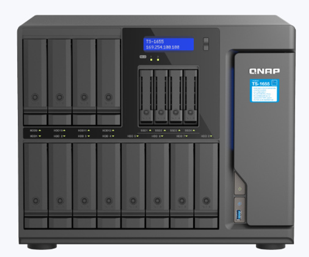 Сетевой RAID-накопитель QNAP  TS-1655-8G