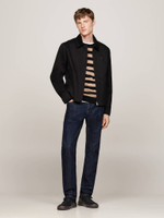 Кожаные кроссовки Tommy Hilfiger - черный(FM0FM05209)