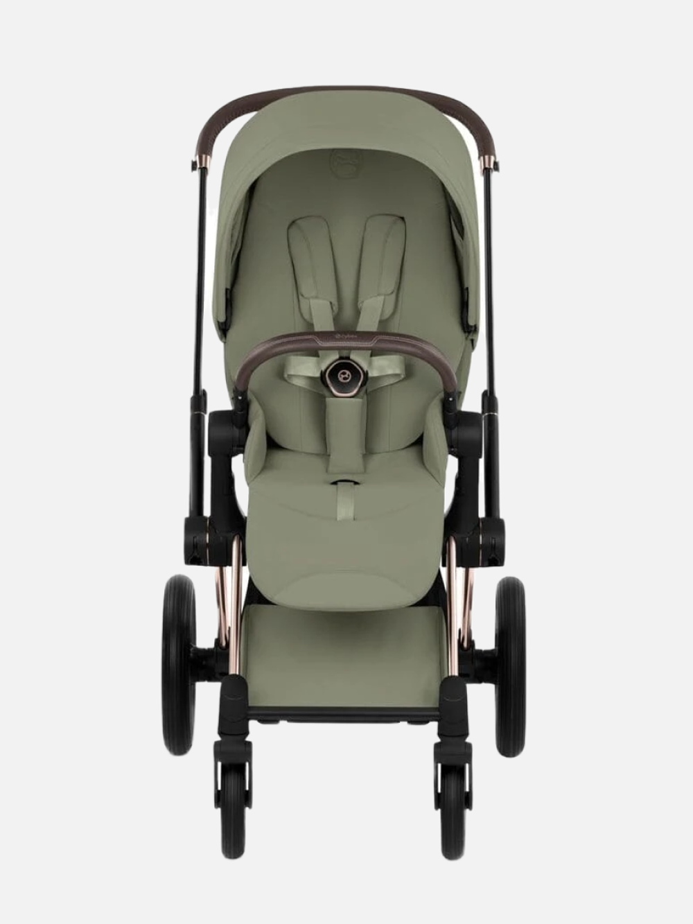 Коляска Priam Style Rosegold 2 в 1 Sage Green