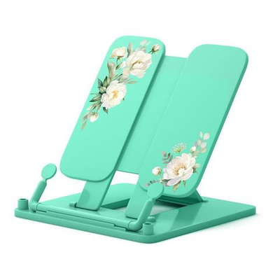Подставка для книг пластиковая зеленая "Pastel Bloom" (ErichKrause )