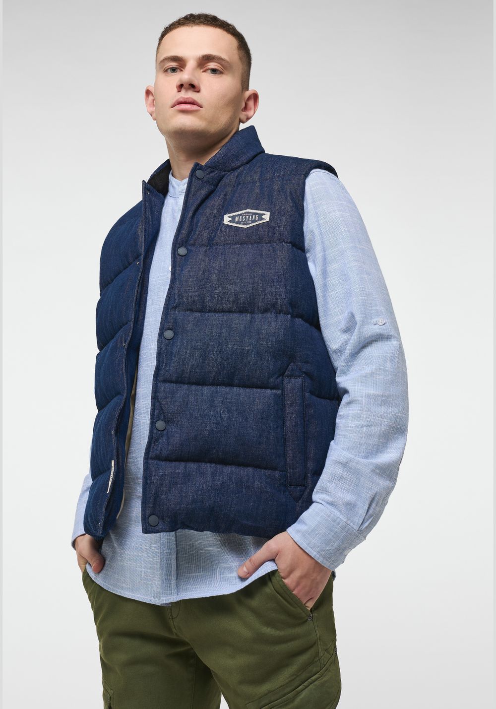 Жилет Style Dennis Denim Quilt 1013496-5000-800