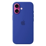 Силиконовый чехол с поддержкой MagSafe Apple Silicone Case для iPhone 16, Ultramarine (Ультрамарин)