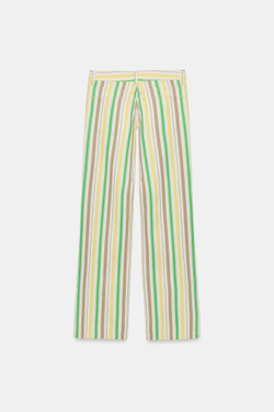 ZARA ДЖИНСЫ TRF WIDE LEG В ПОЛОСКУ С НИЗКОЙ ПОСАДКОЙ, ПОЛОСКИ