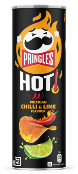 Чипсы Pringles Scorchin со вкусом чили и лайма